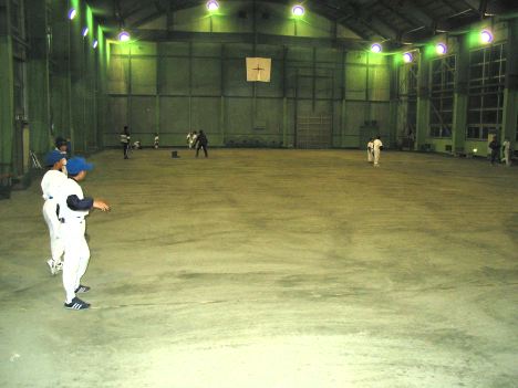 photo of indoor practice field