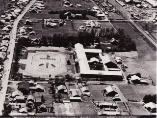 旧校舎航空写真